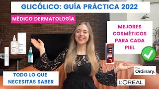 DERMATÓLOGA MIR EXPLICA CÓMO USAR GLICÓLICO 2022: GUÍA PRÁCTICA ACNÉ, ARRUGAS, MANCHAS... | L'OREAL