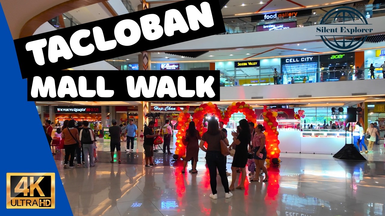 Mall Walk: Robinsons Place Tacloban City, Philippines - 4K -