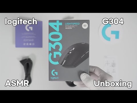 ASMR Unboxing - logitech G304 (No Talking) - ASMR Sounds