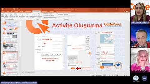 Codeweek Portalına Nasıl Kayıt Olunur