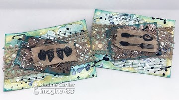 Mixed Media ATC Cards