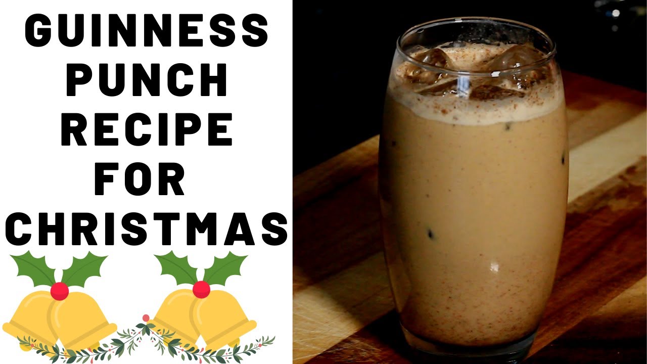 Jamaican Guinness Punch Recipe #Christmas Drink Jamaican Guinness Punch | By Chef Ricardo Cooking