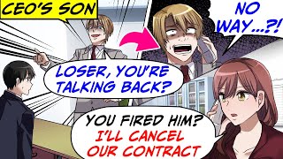 Got Fired For Warning the CEO's Son! Then the Prime Contractor Ends the Contract..[RomCom Manga Dub]