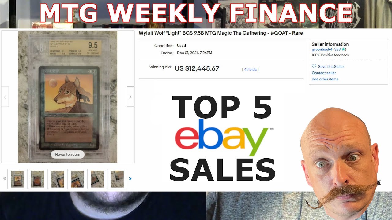 eBay Top 5 MTG Sales Dec 6 | Magic: The Gathering Weekly Finance