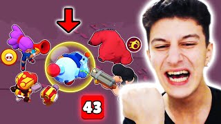 BRAWL STARS TAKTİĞİ😱 NANİ KALKANI VS 43 KARAKTER