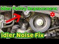 Lexus RX350 idler pulley how to replace 2007