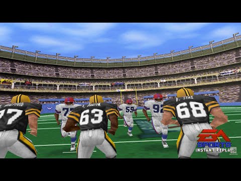 Madden Football 64 - Nintendo 64 Gameplay (4K60fps)