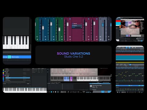 Studio One 5.2: Sound Variations