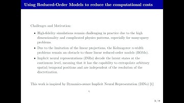 Reduced-order Modeling For Parameterized PDEsVia Implicit Neural Representations