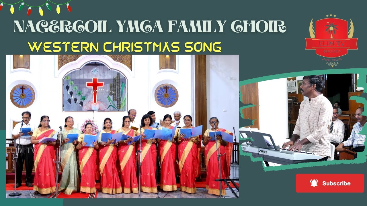 YMCA Nagercoil Family Choir | Western Christmas Song | CSI Home Church Nagercoil