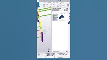 Add a Bracing Connections in Tekla Structures #shorts #structuralengineering #teklastructures