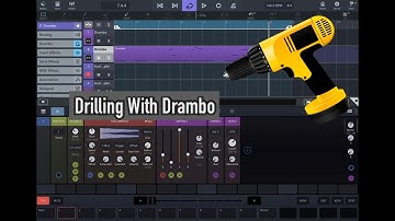 Drill 808 Glides With Drambo in Cubasis 3