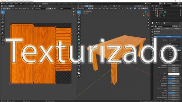 🖌Como poner Texturas en Blender 2.8 - Mapa UV + Gimp - Básico 2020
