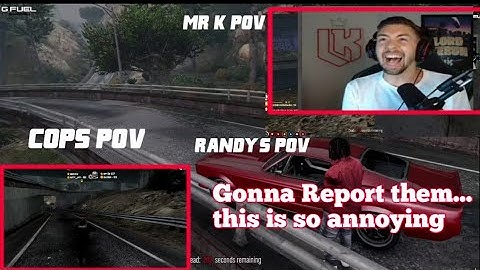[multi. pov]Cops Shoots CG while Holding Hostage | Randy And Mr k Mad at Cops