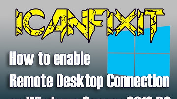 How to enable Remote Desktop connections on Windows Server 2012R2