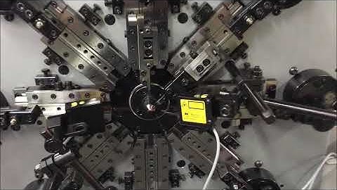 CSM-1308 Camless spring former with rotary wire