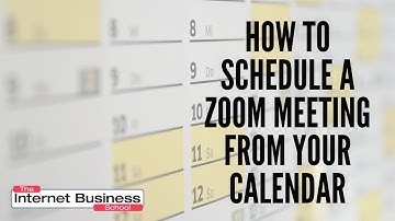 How do I connect Zoom to my Calendar ( Outlook, Google Calendar)