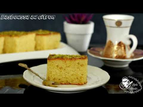 **-basboussa-au-citron