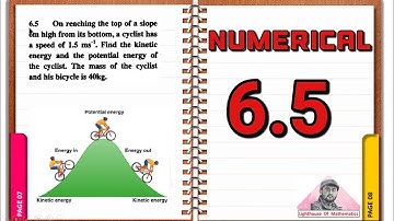 Numerical 6.5 | 9th Physics Chapter 6 numericals | smart syllabus #9th #physics #chapter6
