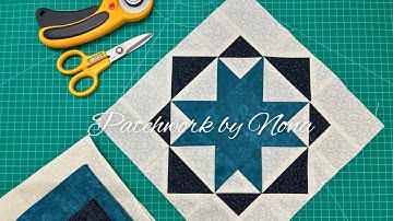 “Stunning Star Quilt Block | Easy Patchwork Tutorial for Beginners