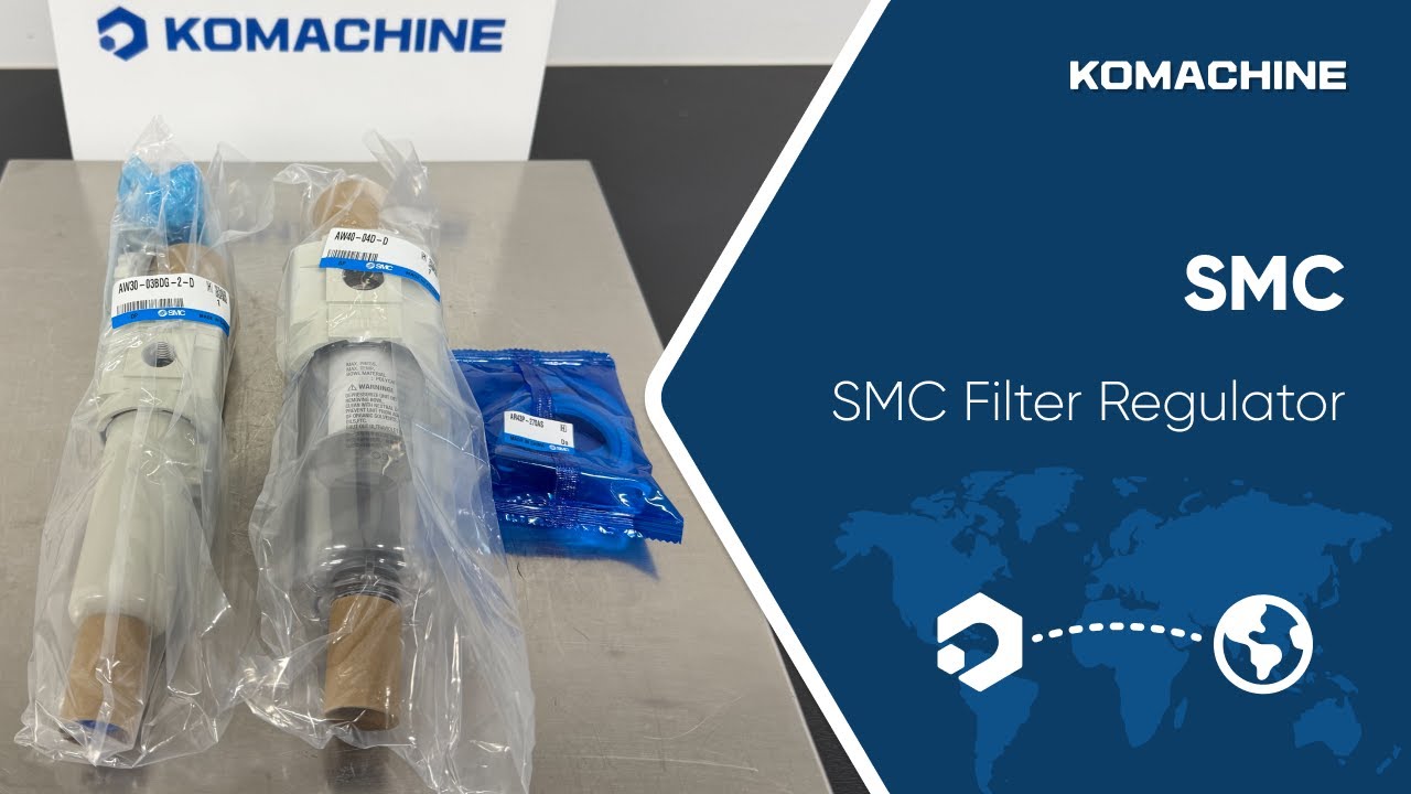 SMC / SMC Filter Regulator (AW30-03BDG-2-D) / INV-06326 - YouTube