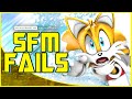 Tails fails his pool jump sfm fails