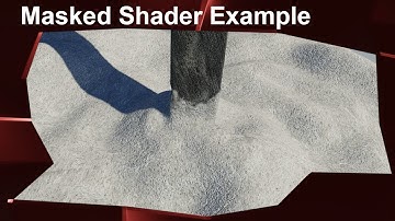 Unity Masked Shader Example Usage