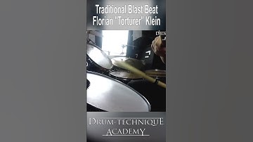 Metal Drumming - Traditional Blast Beat #shorts