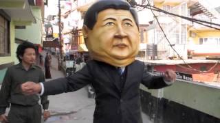 Tibetans Vs Chinas Xi Jinping Gangnam Style