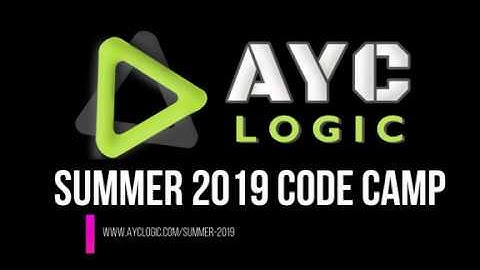 SUMMER 2019 - CODING CAMP