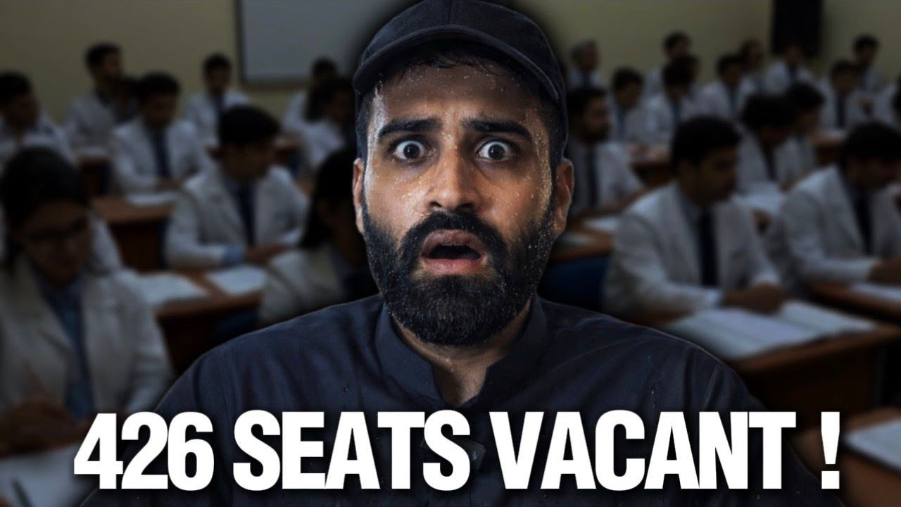 The MBBS Hype Is Over! 400+ MBBS Seats Left Empty! @drhamzaashraf 