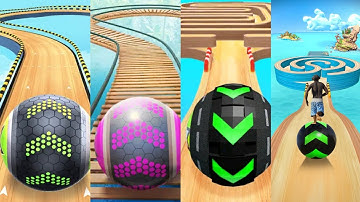 Going Balls VS Rollance Balls, Rolling Balls, Rolling Ball Sky Escape Gameplay Walkthrough Part 133