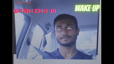 Driver Drowsiness System | OPENCV-PYTHON | Final Year Python Project