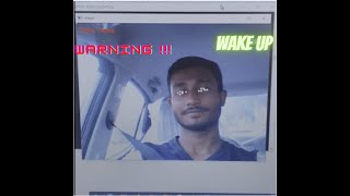 Driver Drowsiness System | OPENCV-PYTHON | Final Year Python Project