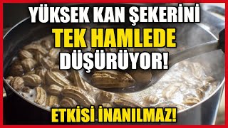 Yüksek Kan Şekerini Tek Hamlede Düşürüyor! İlk Tüketimde Bile Etkili!