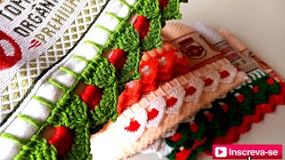 barradinho sucesso no you tube @Ronalia crochê #mesaposta #crochet #panodecopa