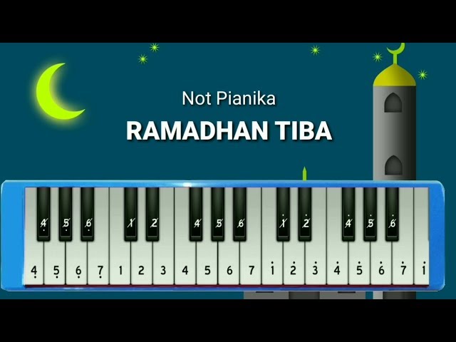 Ramadhan Tiba Not Pianika - Opick class=