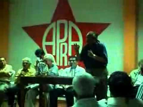 Palabras del c. Luis Negreiros C.