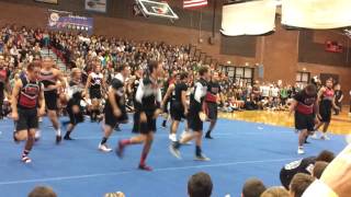 Alta High School Cheerleader & Football Player Homecoming Performance