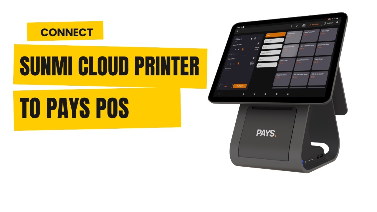 How to Connect a Sunmi Cloud Printer in PAYS POS | Step-by-Step Setup ...