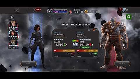 Mcoc: AW node 23 korg
