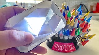 Making @colinfurze a Custom Diamond Play Button