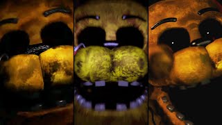 Golden Freddy that aren't Static Image Jumpscare
