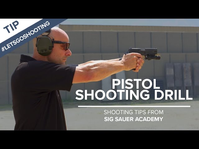 Pistol Shooting Drill to Improve Accuracy | Shooting Tips from SIG SAUER Academy class=