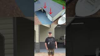 Check out this incredible custom steel garage from Eversafe Buildings!