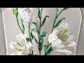Лилии из бисера МК от Koshka2015 - цветы из бисера, бисероплетение, МК   Art Beadwork