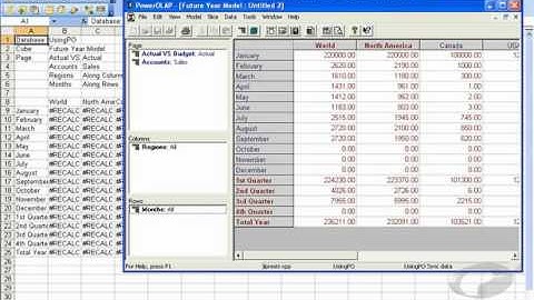 OLAP ReadWrite [PowerOLAP Excel Integration #6]