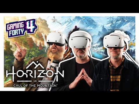 GAMEPLAY! PSVR2 - Horizon: Call of the Mountain - Hur fett är inte det här egentligen?!