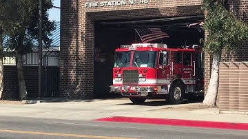 Lafd engine 46 responding code 3