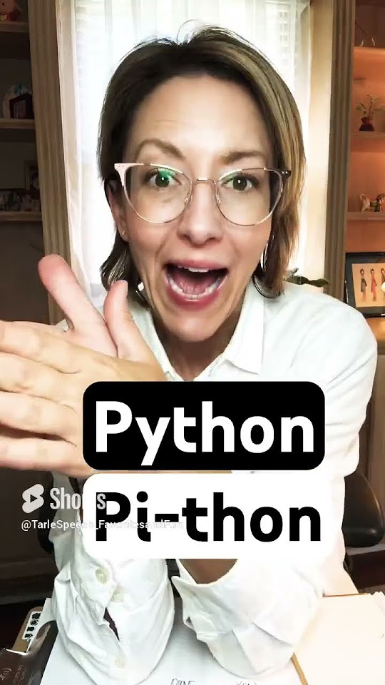 How to Pronounce PYTHON - #SHORTS Quick #English Pronunciation Mini ...